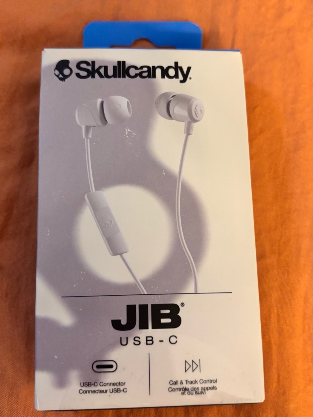Skullcandy JIB USB-C White In-Ear Headphones